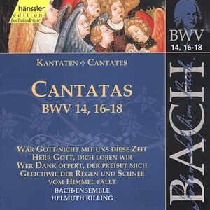 Helmuth Rilling - Sacred Cantatas BWV 14 16 17 18  CD